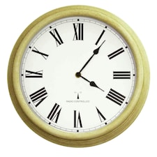 Primrose Outdoor Garden Wall Clock Perfect Time Radio Controlled 38cm Diameter