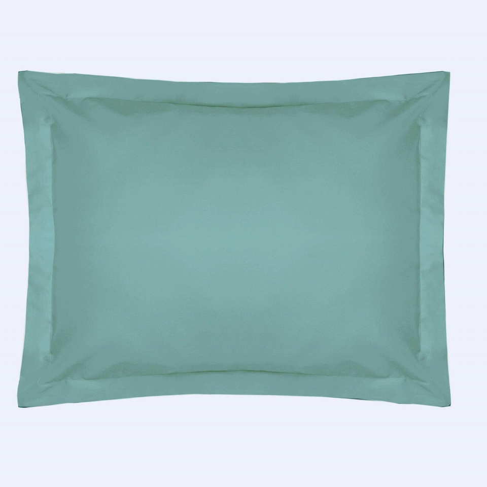 Belledorm Easycare Percale Oxford Pillowcase - Teal - One Size