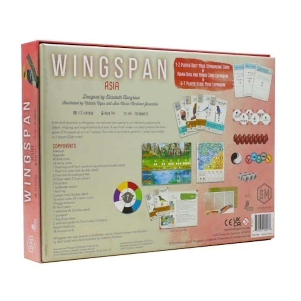 image 1 of Wingspan: Asia (standalone expansion)