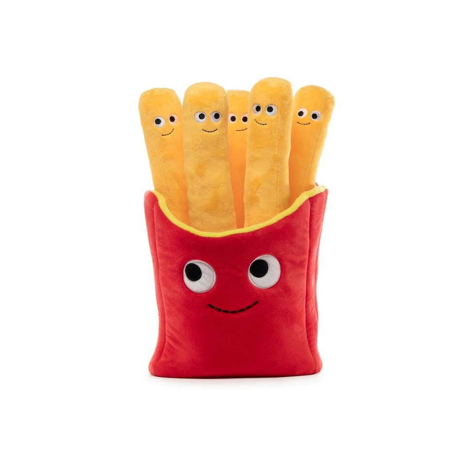 image 1 of Yummy World Fernando The Fries 2.0 Plush Toy - Red/Yellow - L