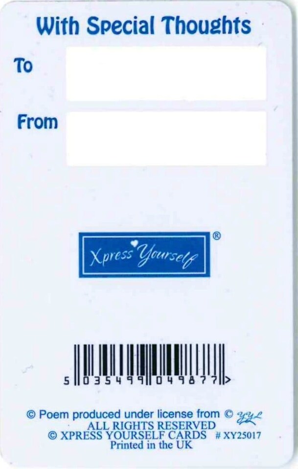 image 1 of Such A Special Mum Nice Verse Xpress Yourself Keepsake Wallet Purse Greeting Card