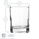 image 3 of LAV Liberty Shot Glasses - 65ml - Clear - Pack of 6 Clear