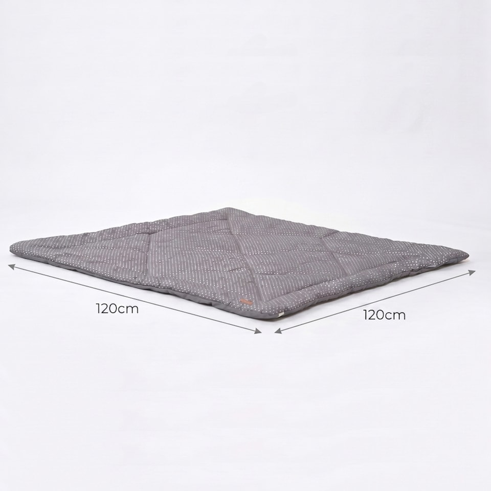 image 1 of MiniDream Square Playmat - Double Sided Machine Washable Play Mat with Storage Bag