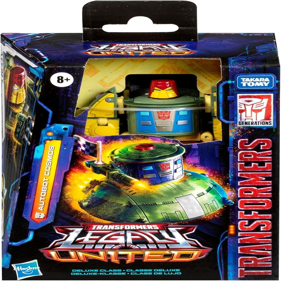 image 1 of Transformers Generations Legacy United Deluxe Class Autobot Cosmos Action Figure