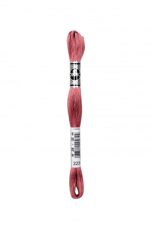 DMC Size 16 Coton A Broder Special Embroidery Thread Red for Embroidery - each