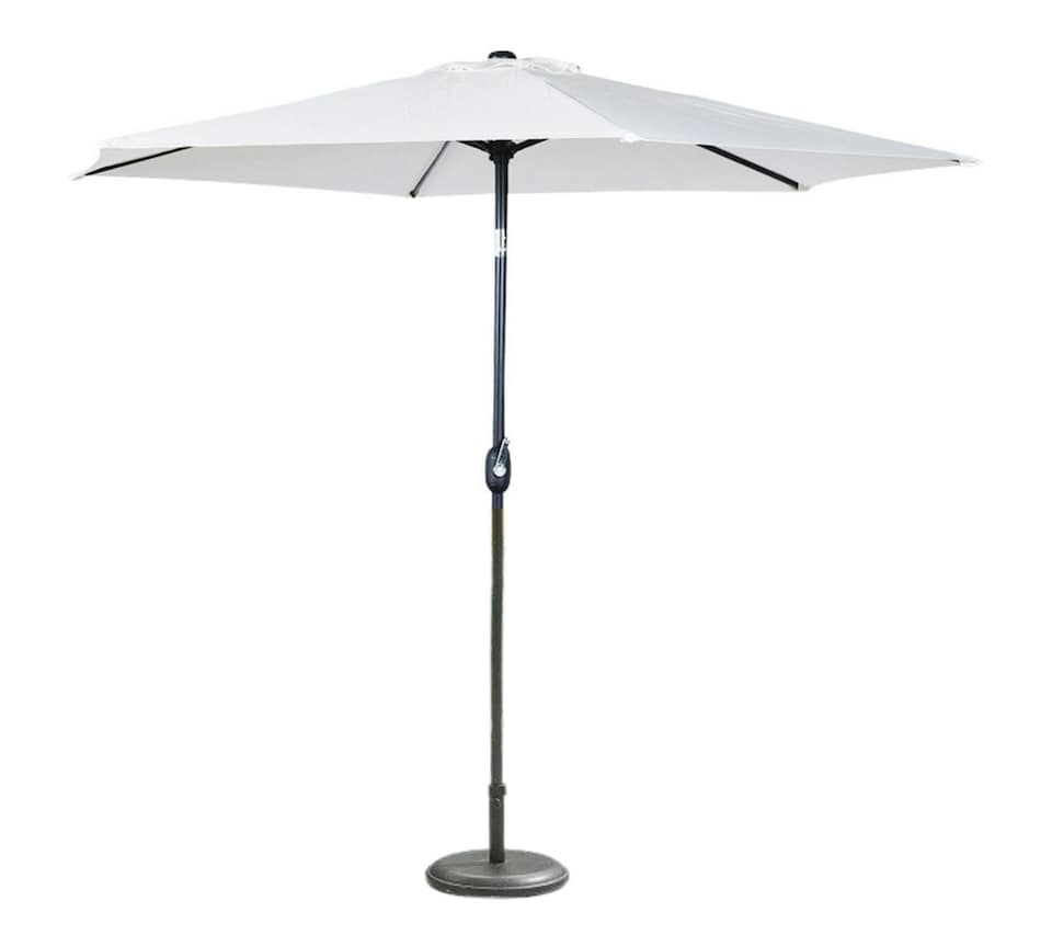 image 1 of Giardino 2.7m Round Garden Parasol | Cream | Cream
