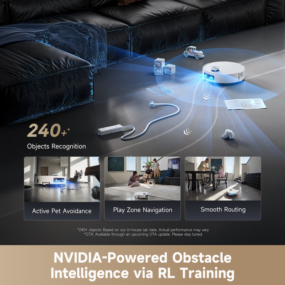 image 1 of Dreame Aqua 10 Ultra Roller Complete Smart Robot Vacuum