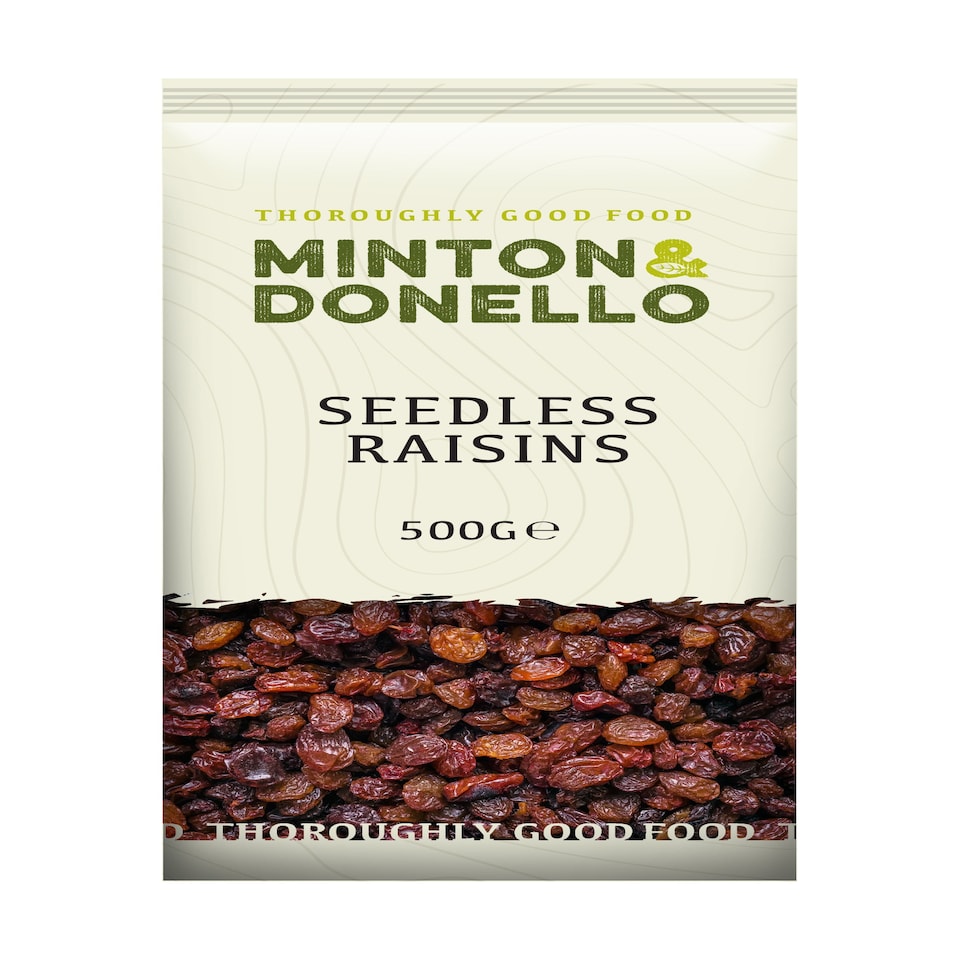 image 1 of Minton & Donello Seedless Raisins 6 x 500g | Multi
