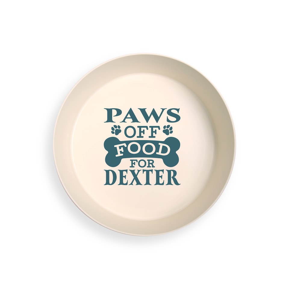 image 1 of Pre-personalised Dog Bowl Featuring Popular Names, Breeds and Captions - Frankie - Over 60 Titles Available
