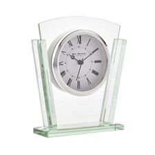 Widdop Gifts Layered Glass Mantel Clock