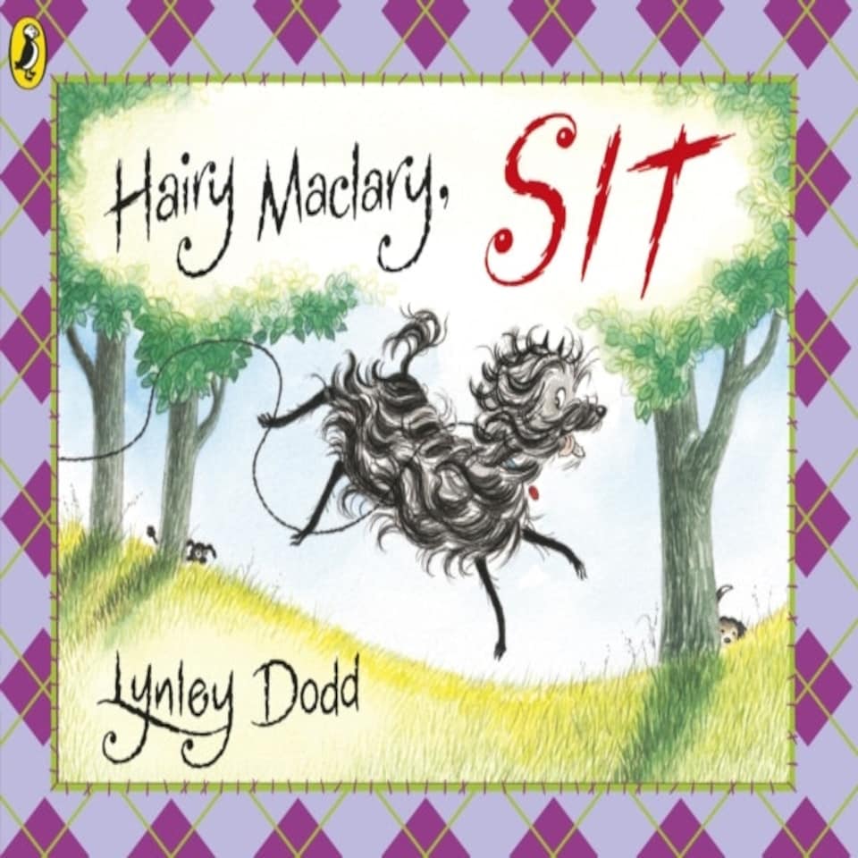 Hairy Maclary Sit