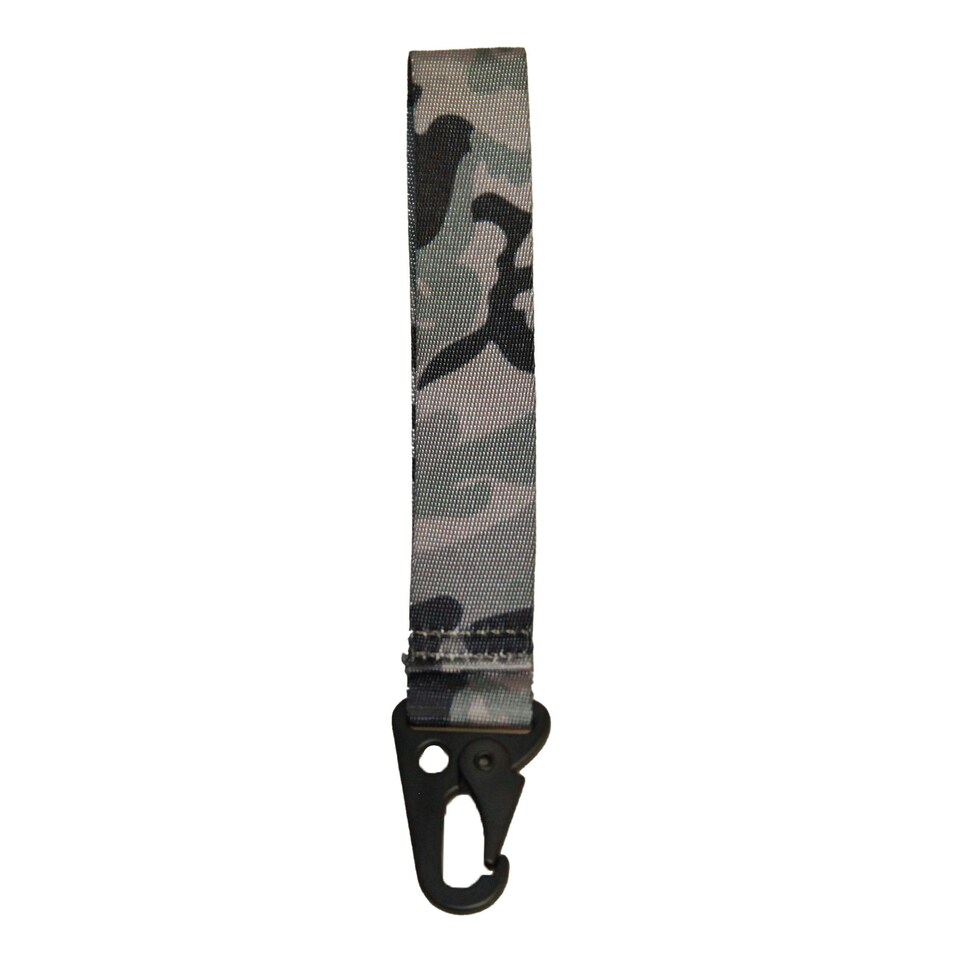 image 1 of Bagbase Brandable Key Clip - Midnight Camo - One Size