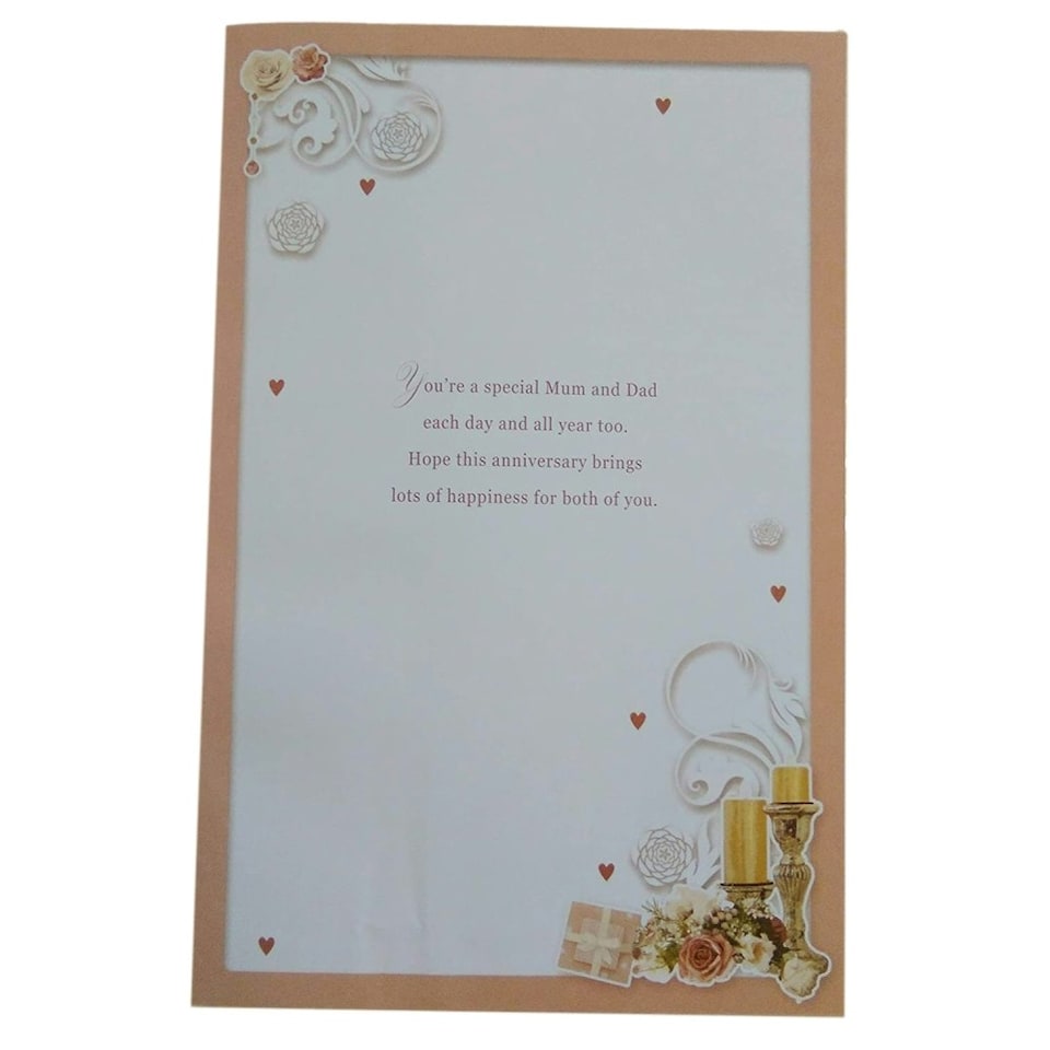 image 1 of Congratulations On Your Golden Anniversary Mum & Dad Opacity Card