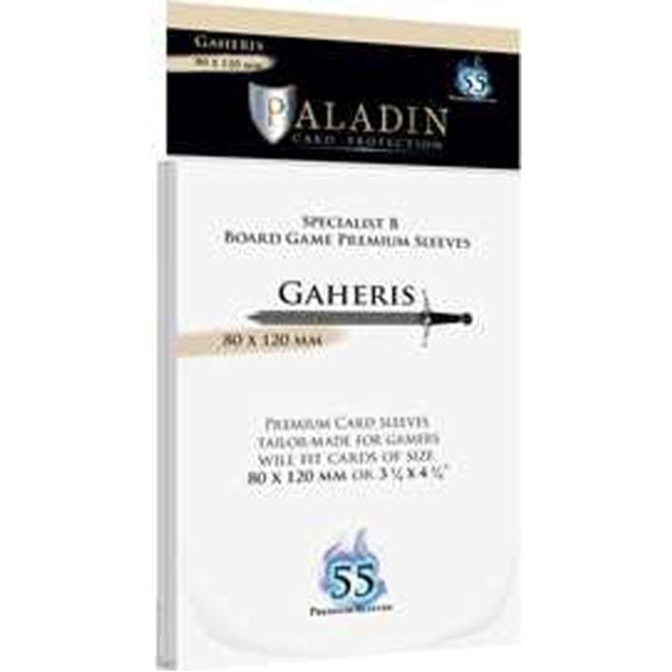 55 x Paladin Card Sleeves: Gaheris (80mm x 120mm)
