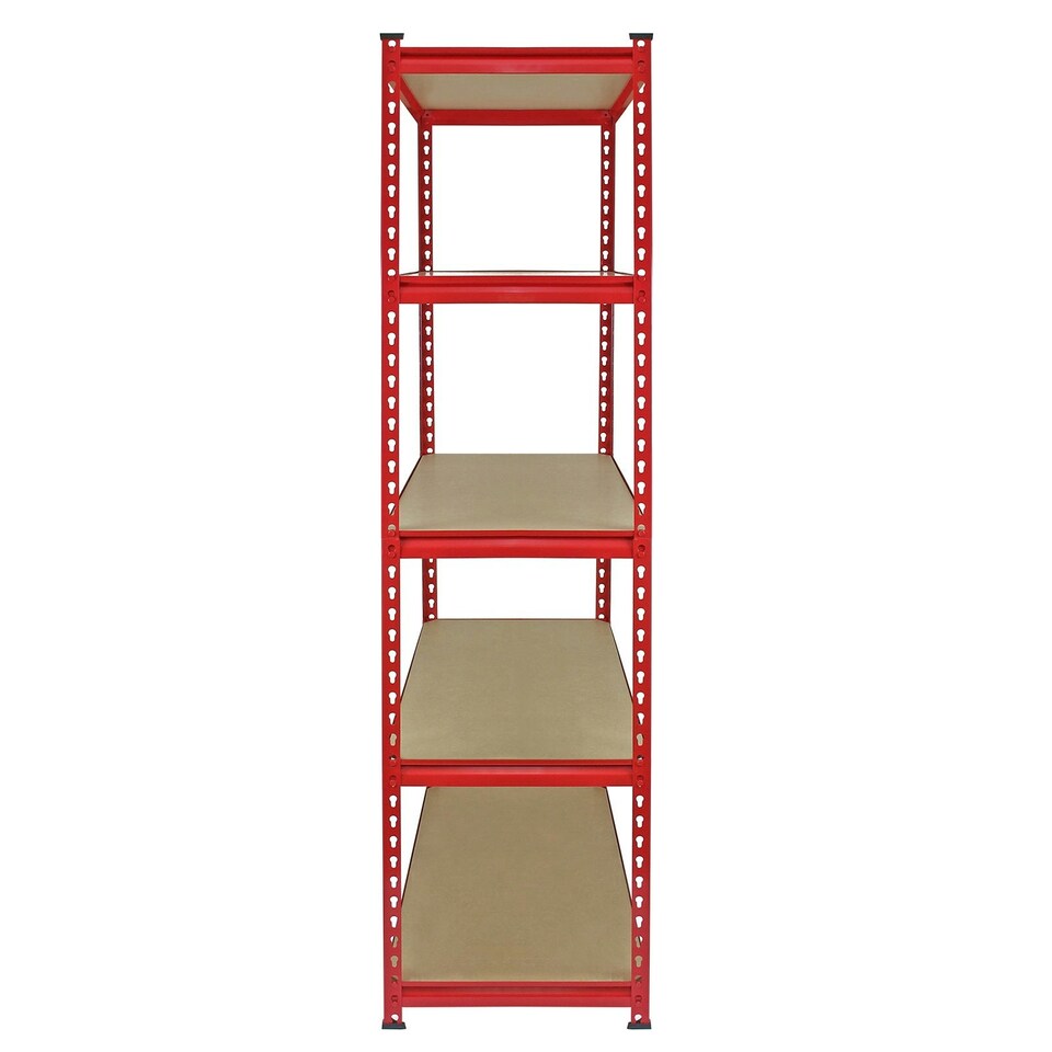 image 1 of 3 x Z-Rax Metal Racking Unit Red 90cm & Free Mallet Red