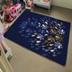 image 4 of Autumn print (Rug) Blue | XL: 160x230cm