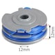 image 6 of SPARES2GO Spool Line and Cover compatible with Qualcast GT2541 Strimmer Trimmer (5m, 1.5mm)