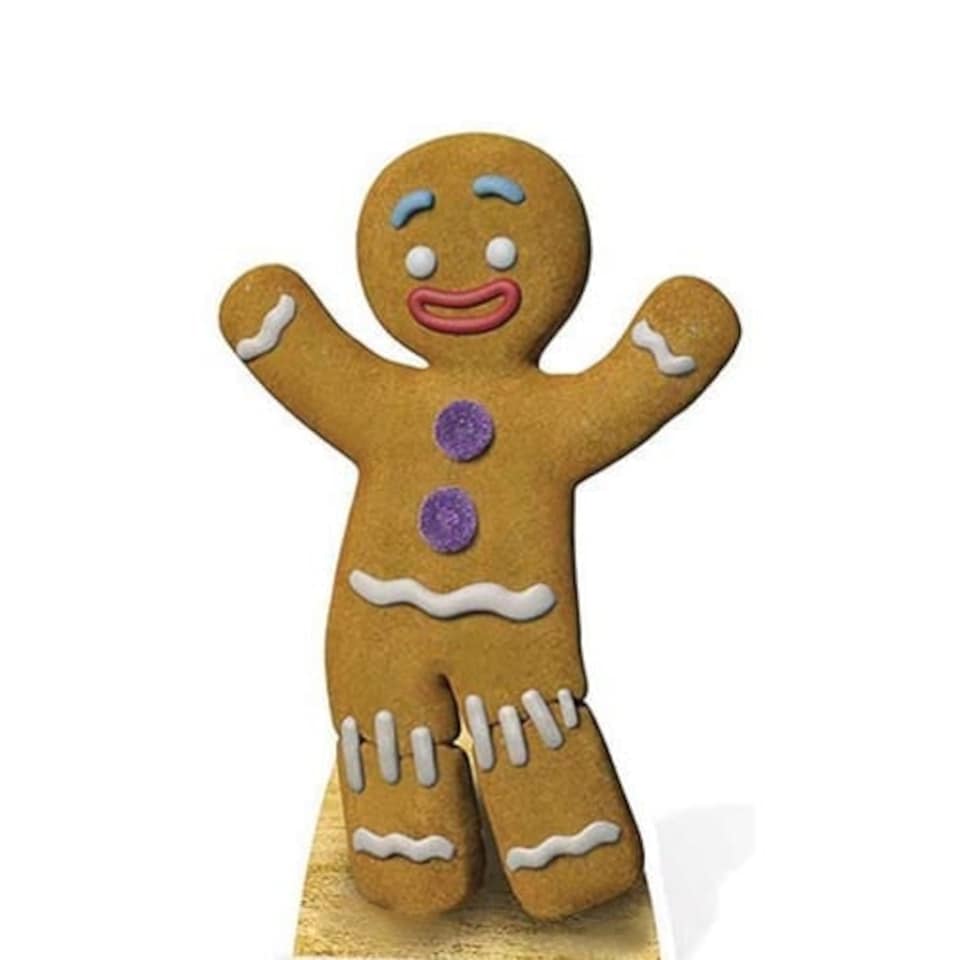 Shrek Gingy Cardboard Cutout - 75cm
