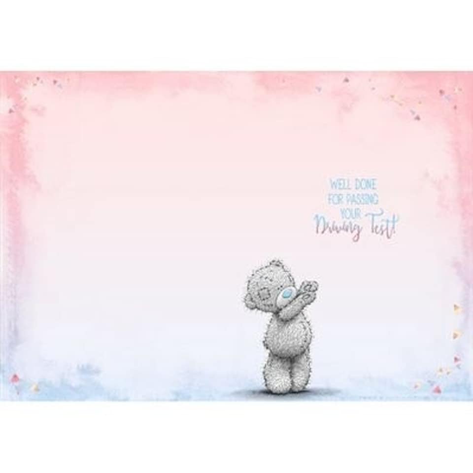 image 1 of Congratulations You Passed Driving Test Me to You Tatty Teddy Bear Greetings Card Tatty Teddy