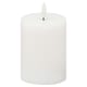 image 4 of Hill Interiors Luxe Collection Natural Glow Electric Candle - White - 10cm x 7cm x 7cm White