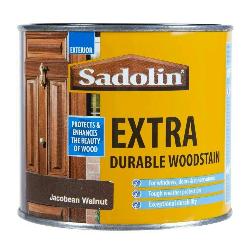 Extra Durable Woodstain Jacobean Walnut 500ml - SAD5028538