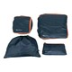 image 2 of Mountain Warehouse Packing Cube Laundry Bag Compact Luggage Organiser Set of 4 Blue | Navy | One Size