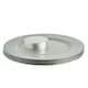 image 1 of Argon Tableware 12 Piece Metallic Charger Plates Set - Silver Grey