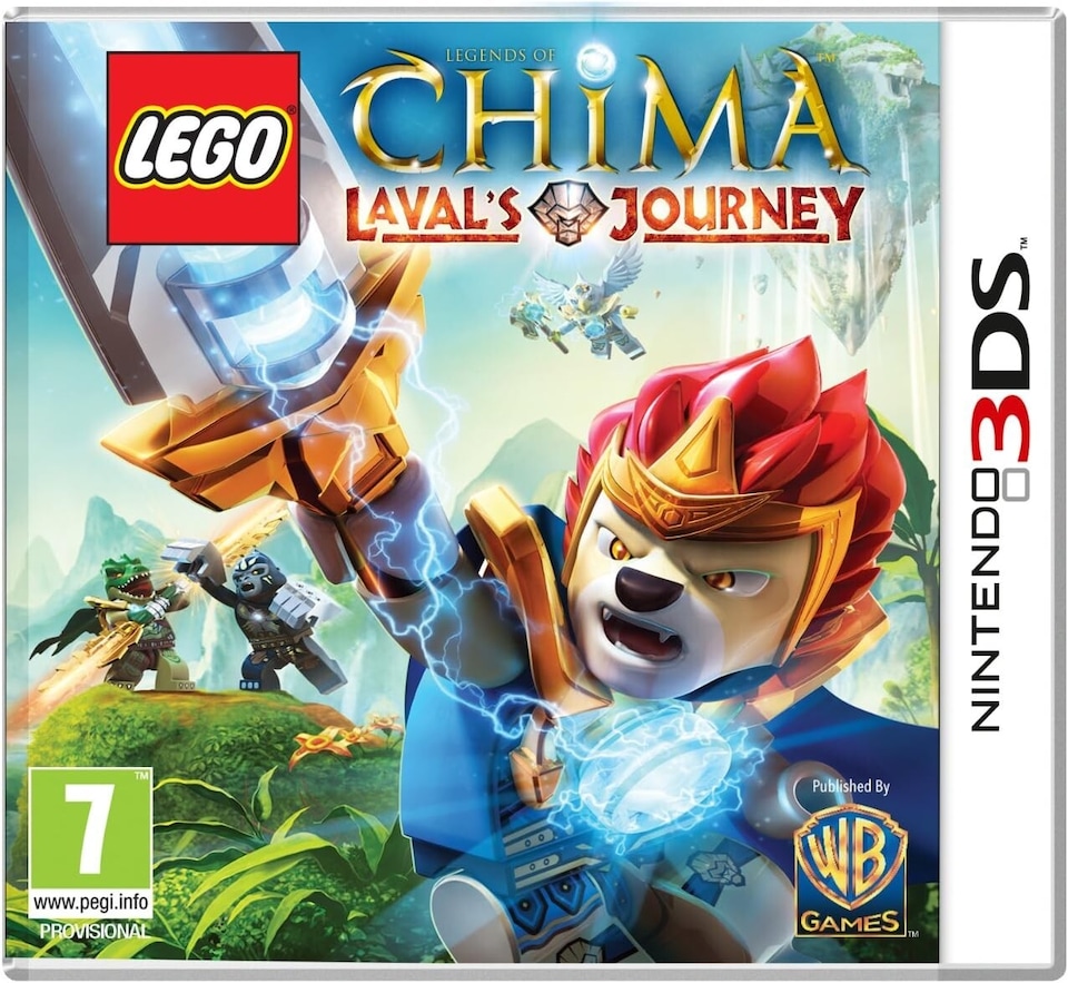 image 1 of LEGO Legends of Chima: Laval's Journey (French Box - Multi Lang in Game) 3DS