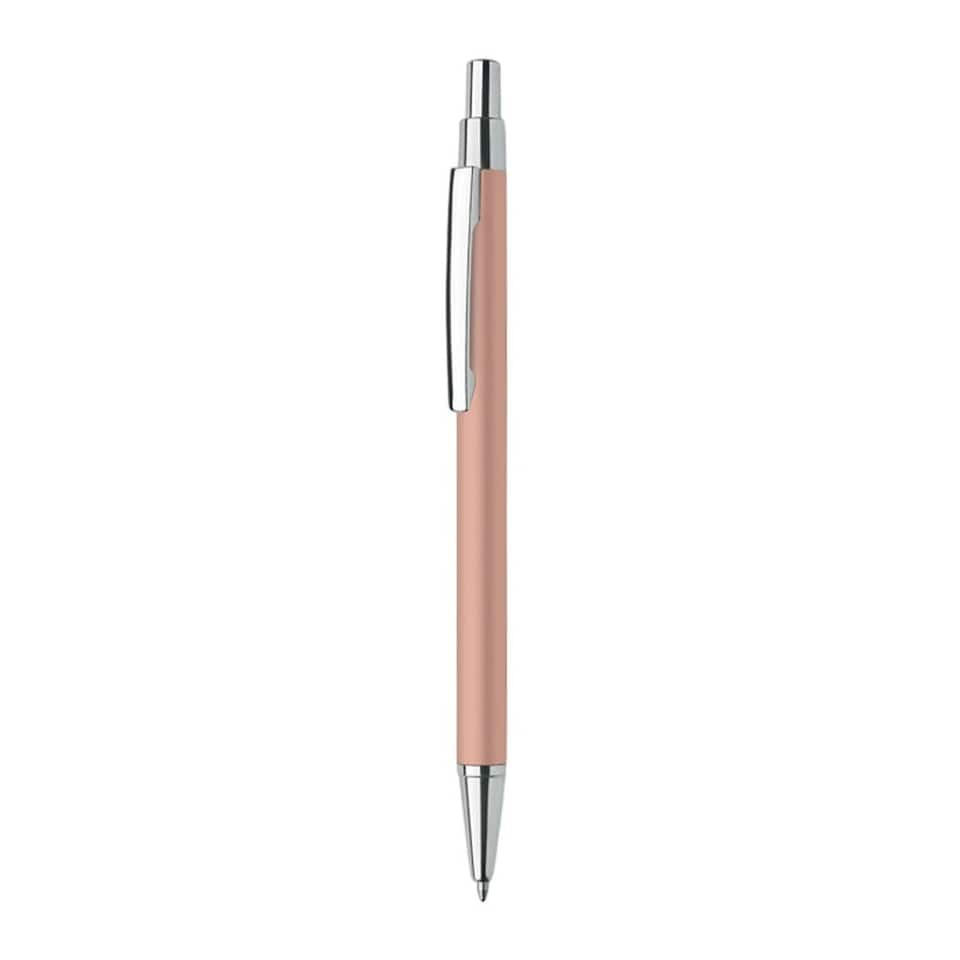 image 1 of MidOcean Dana Recycled Aluminium Ballpoint Pen - Beige - 14cm x 0.8cm