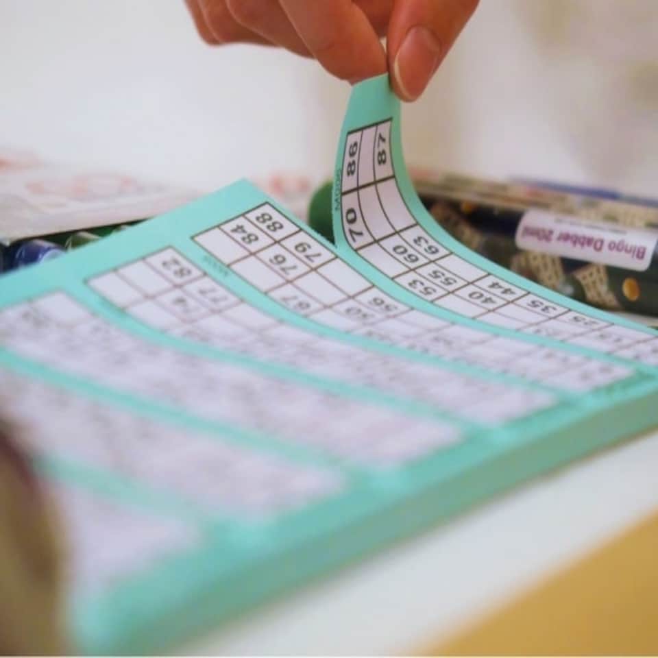 image 1 of 83 Sheets Bingo Tickets Pad
