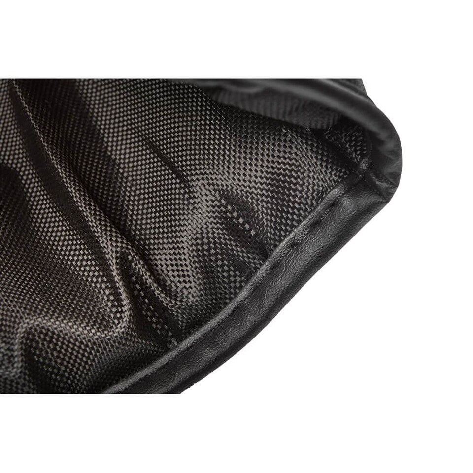 image 1 of Reebok Combat Leather Boxing Gloves - Leather Training Gloves with 5mm Gel & Injection Foam, Double-Loop Wrist Fastening (10oz/12oz) - Red/Black | Black | Red and Black | 10oz