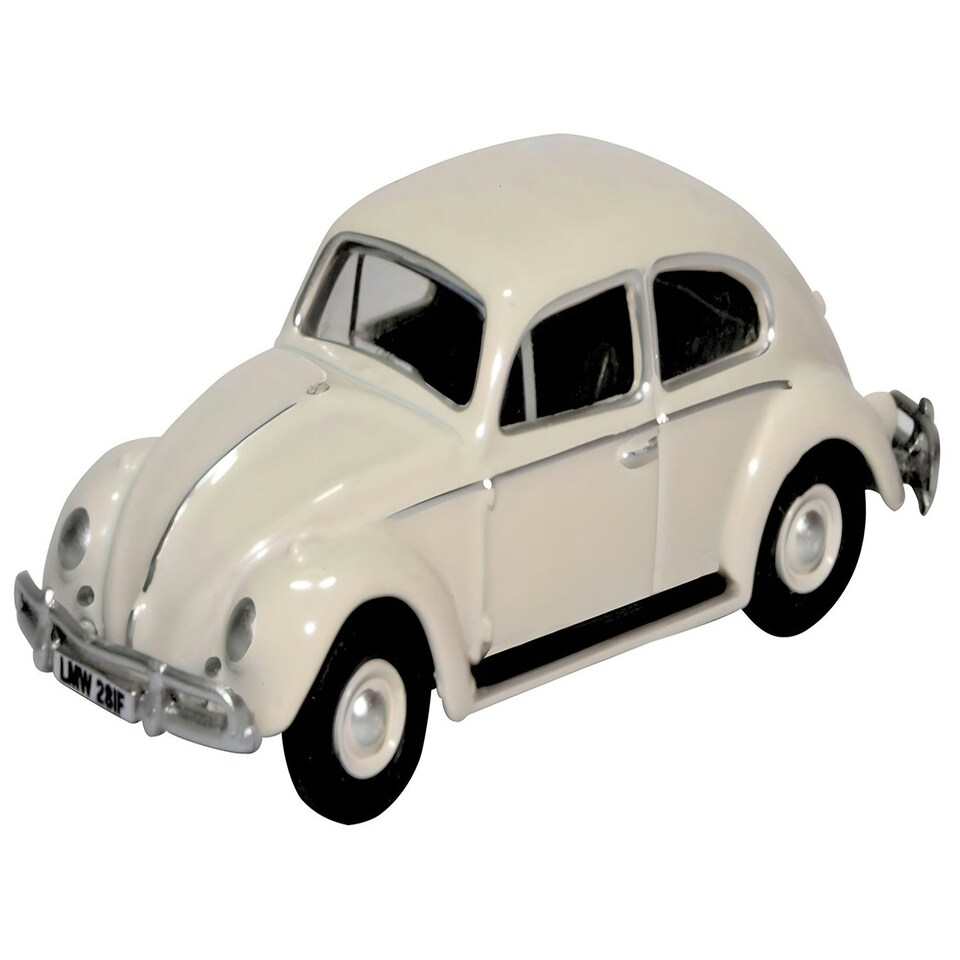 Oxford Diecast VW Beetle Lotus White