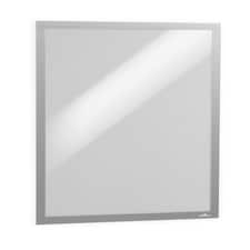 Durable DURAFRAME UV Poster Adhesive Magnetic Signage Frame | A2 Silver | Silver