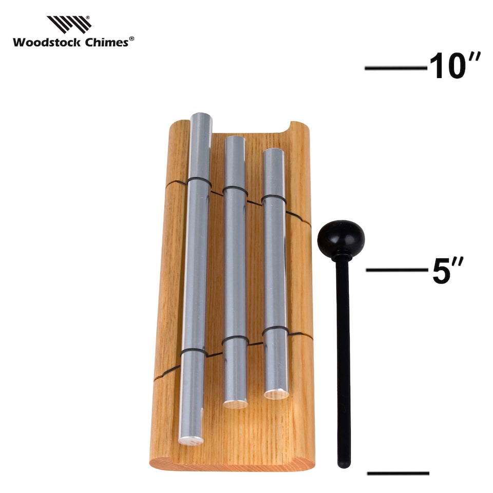 image 1 of Woodstock Chimes Wind Chime Zenergy - Trio