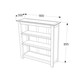image 3 of Dunkeld, Low Bookcase Blue