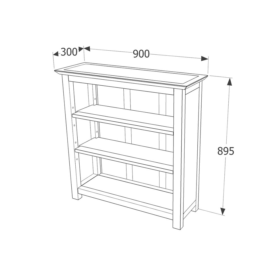 image 1 of Dunkeld, Low Bookcase Blue