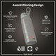 image 6 of NFL x Sports, Vacuum Insulated Steel Bottle, Series, 750ml (24oz) | Grey | NFLPA Signature Puka Nacua | One Size