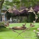 image 1 of Butterfly Hanging Heart Bird Feeder