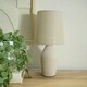 image 3 of ValueLights Arlo Coffee Ceramic Table Lamp with Coffee Shade Brown
