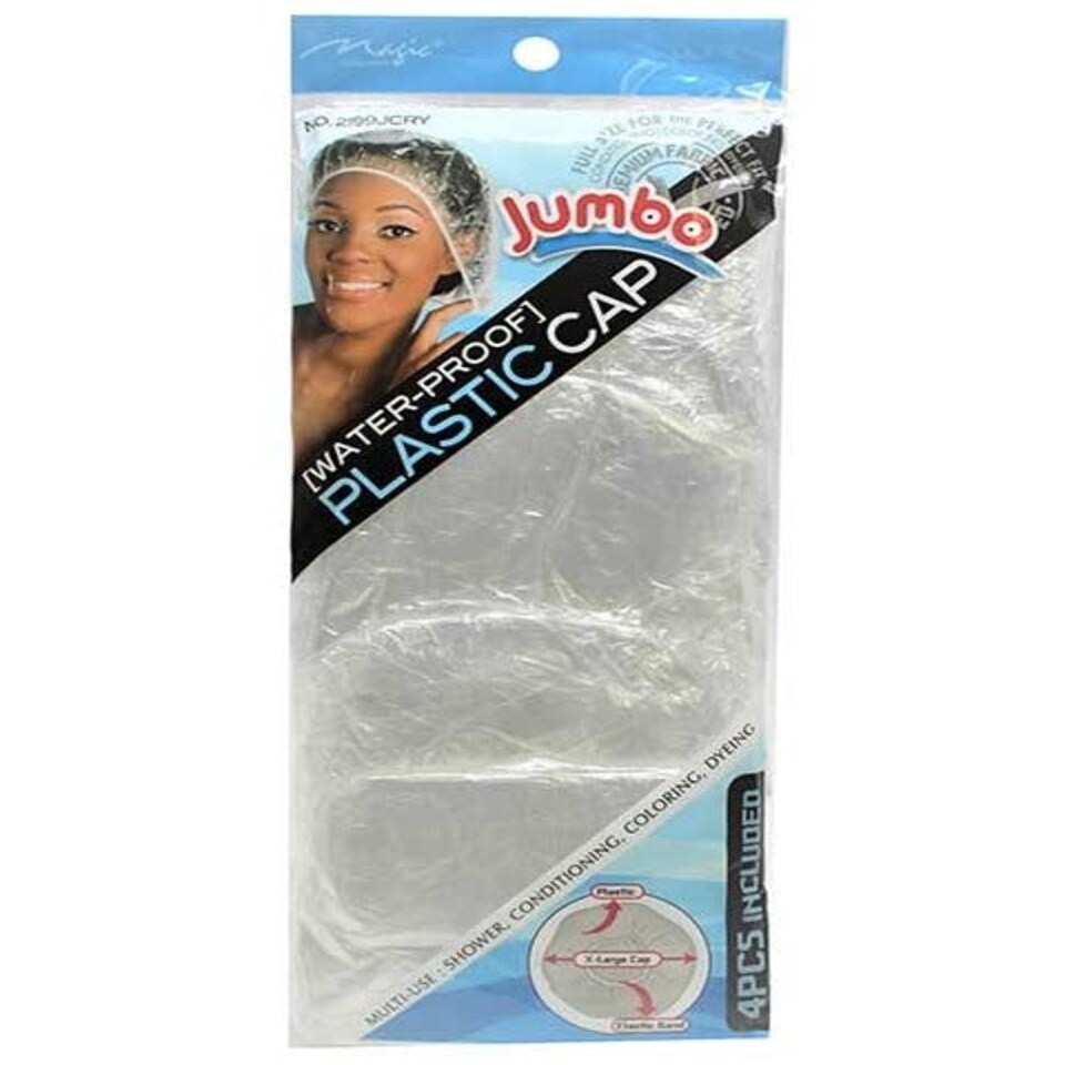 image 1 of Bee Sales Magic Collection Water Proof Plastic Cap 2199JCRY