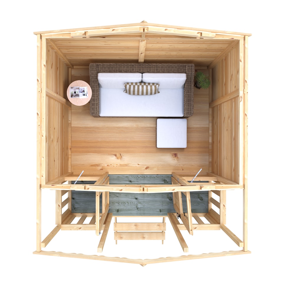 image 1 of Thornham 7 x 7 Summerhouse