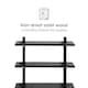 image 3 of Oliver Floating Shelves - 3 Tier Solid Wood Wall Shelf