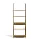 image 2 of Tiva Ladder Bookcase - MDF - L38.6 x W64 x H175.4 cm - Oak Brown