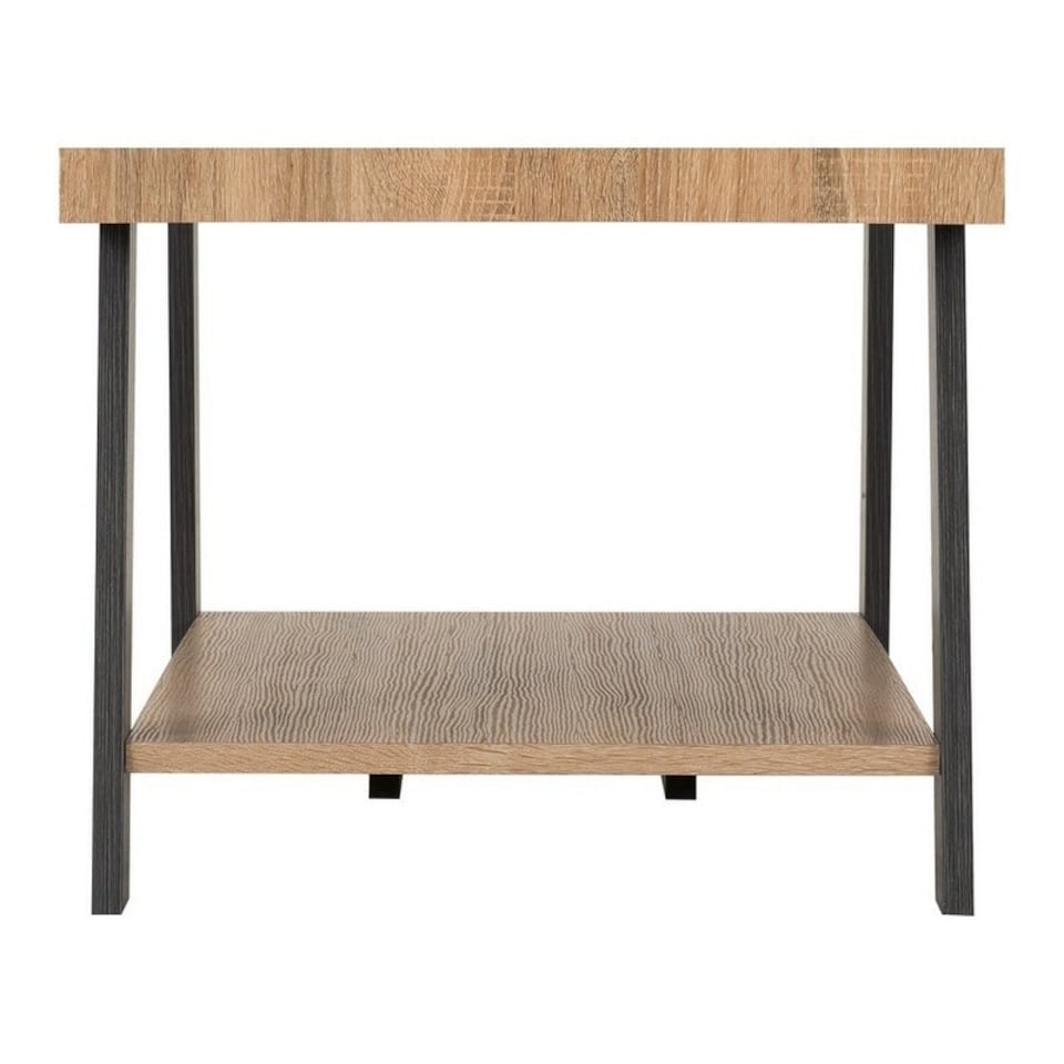 image 1 of Eddie Coffee Table - L55 x W110 x H45 cm - Grey/Sonoma Effect Brown