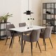 image 5 of Wicklow Ceramic Dining Table in White