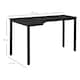 image 3 of HOMCOM L-Shaped Gaming Desk, Computer Corner Desk, Home Office Workstation with Cable Management, 145 x 81 x 76cm, Black, Left