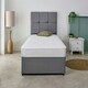 image 4 of Stress-Free Hybrid Mattress - 18cm Deep, Soft Feel, Memory Foam & Spring Support White | Small Double