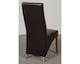 image 8 of Oslo 180 x 90 cm Large Oak Dining Table and 8 Lola Leather Chairs | Brown | Brown