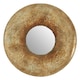image 1 of Faiza Large Textured Wall Mirror Gold