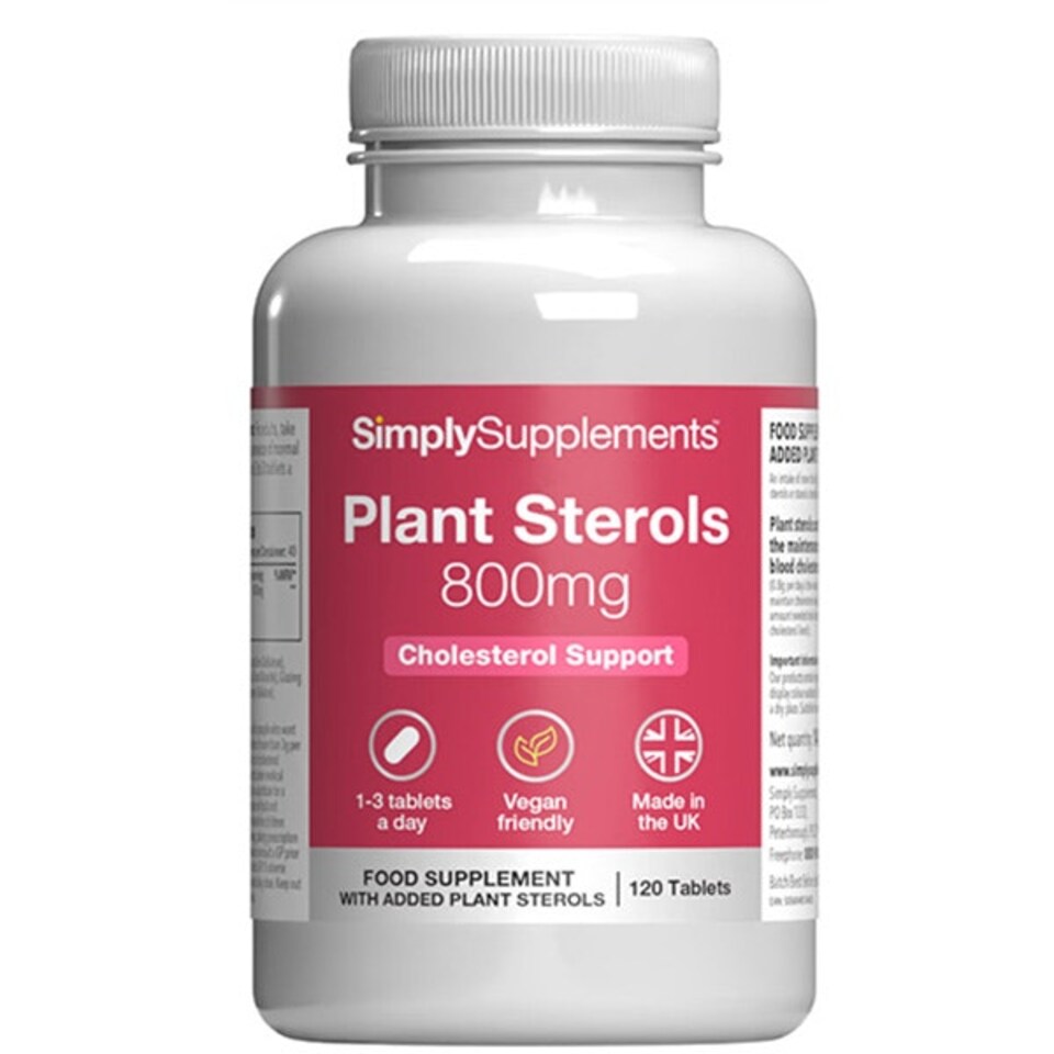 image 1 of Plant Sterols 800mg - 120 Tablets